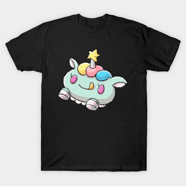 Cartoon unicorny T-Shirt by awesome_merch